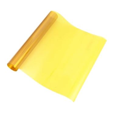 Imagem de Operitacx Folhas de Filme de Filtro de Luz Coloridas, Géis de Correção de Cor, Folha de Filtro, Acessório Fotográfico Amarelo