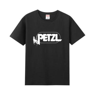 Imagem de Camiseta Masculina 3XL PETZL Drifit 2024 Casual Para Escalada, Caminha