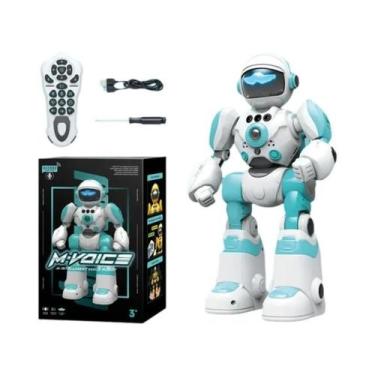 Imagem de Brinquedo Robô RC Com Controle Por Gestos Para Crianças Programação Mú