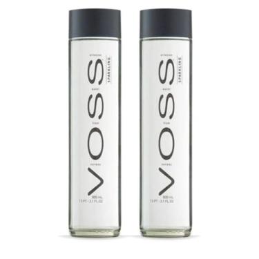 Imagem de Água Voss Com Gás Sparkling em Vidro 800ml (2 Unidades)