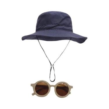 Imagem de Chapéu De Pescador Respirável Para Meninos E Meninas, Cor Sólida, Mini