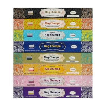 Imagem de Incenso Indiano de Massala Nag Champa - Hadu Esotéricos e Religiosos, 