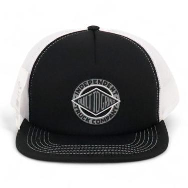 Imagem de Boné Independent Trucker RTB Summit - Branco/Preto-Unissex