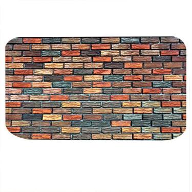 Imagem de Tapetes antiderrapantes Ainoli Tapetes para cadeiras de escritório Tapetes Banheiro Tapete de cozinha (40cm×60cm)