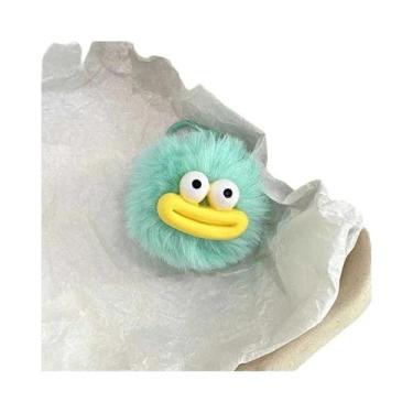 Imagem de Chaveiro De Pelúcia Boca De Salsicha De Palhaço Engraçado, Feio E Fofo