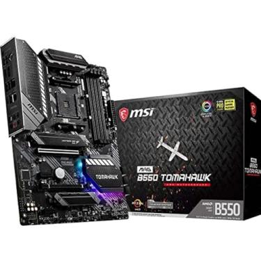 Imagem de Placa mãe MSI MAG Tomahawk AMD B550 Socket AM4 ATX DDR4-SDRAM