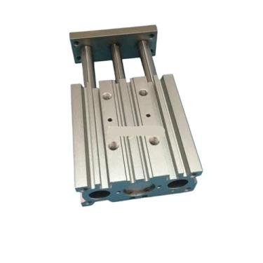 Imagem de PXNQMTJM Cilindro pneumático MGPM diâmetro 32 mm cilindro guia magnético de três hastes 3 pistões MGPM32X300 MGPM32X350Z MGPM32-400 1/20.3 cm (MGPM32X400)