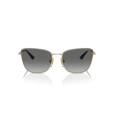 Imagem de Óculos de Sol Vogue Eyewear 0VO4308S 848/11 Tam 56 / Ouro/Preto - Lentes Cinza Gradiente