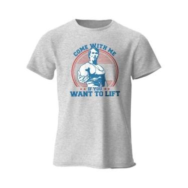 Imagem de Camiseta Gráfica Engraçada Oversized Para Homens 100% Algodão Tops De 