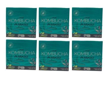 Imagem de Kombucha Chá Orgânico Campo Verde Kit 6cx (30 Sachês)