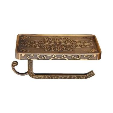 Imagem de Suporte De Parede Antigo Em Liga De Zinco Esculpido Para Telefone, Pra