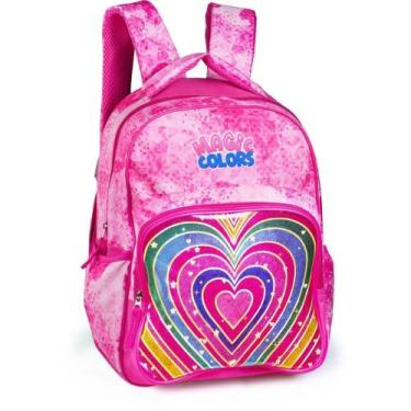 Imagem de Mochila Infantil Magic Color Premium (S) - KIT