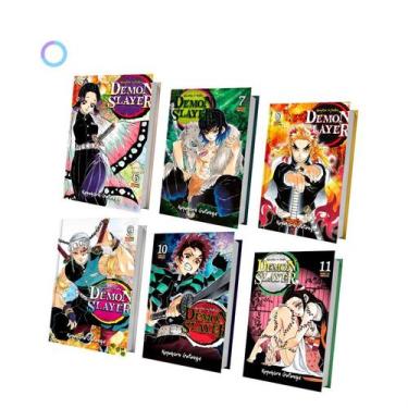 Imagem de Demon Slayer, Kimetsu No Yaiba  Mangá Volume 5 Ao 10 - KIT - Panini