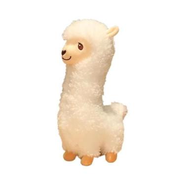 Imagem de Brinquedo De Pelúcia De Llama Alpaca, Macio E Realista, Almofada De Ab