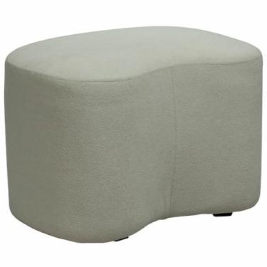 Imagem de Puff Orgânico Decorativo Quarto Infantil Fada D02 Bouclê Verde Oliva C-199 - Lyam Decor