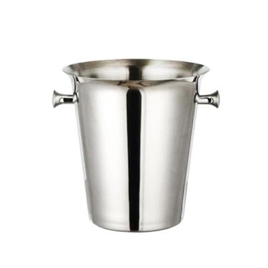 Imagem de Baldes de gelo de aço inoxidável para festa de 2L balde de champanhe para festa de Natal, bar ao ar livre uso banheira de bebida (ouro)