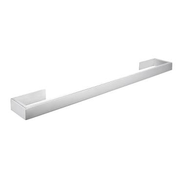 Imagem de Conjunto de barra de toalha adesiva cromada, acessórios de banheiro, suporte de papel higiênico, suporte de papel higiênico para banheiro, barra de toalha