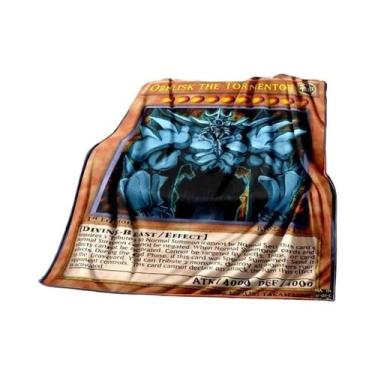 Imagem de Cobertor De Pelúcia Macio Dragão Branco De Olhos Azuis Yu Gi Oh Anime 