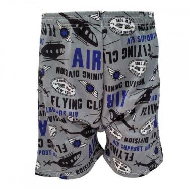 Imagem de Samba Canção Infantil Romantic Estampado Cor:Cinza Chumbo/ AirTamanho: