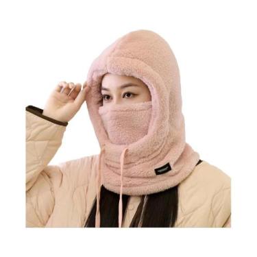 Imagem de Boné Térmico Feminino De Inverno À Prova De Vento Para Ciclismo Com Ca