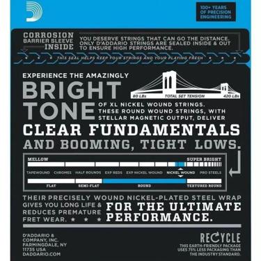 Imagem de Encordoamento Para Contra Baixo 040 4 Cordas Nickel