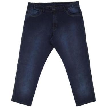 Imagem de Calça Extra Grande Jeans Bivik Elastano - Masculino-Masculino