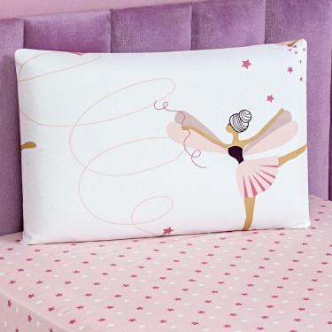 Imagem de Jogo De Cama Lençol Bouti Infantil Kids Solteiro 02 Peças - Bailarina