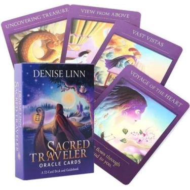 Imagem de Sacred Traveler Oracle Cards Deck Oráculo Do Viajante Sagrado Baralho 