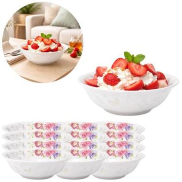 Imagem de 12 Tigelas Melamina 17,5cm Ideal Restaurante Hotel Buffet - Emilar