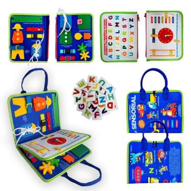 Imagem de Livro - Livro Educativo Montessori: Meu Livrinho Sensorial Maleta Educ