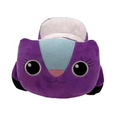 Imagem de Boneca De Pelúcia De Gato Sereia Para Crianças, Brinquedo De Desenho A