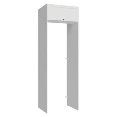 Imagem de Porta-geladeira 73 Cm 1 Porta Basculante Branco Vik Madesa Branco
