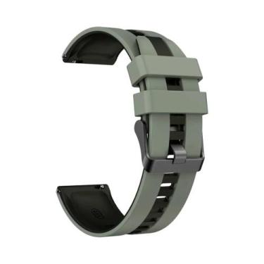 Imagem de Pulseira De Silicone De 20mm 22mm Para Relógio Haylou 2 pro RS5 R8 S8 