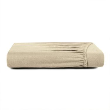 Imagem de Lençol Com Elástico Casal Altenburg Cetim 300 Fios Marrom
