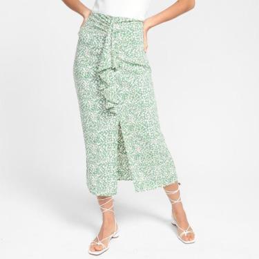 Imagem de Saia Il Shin Midi Hot, Verde, G