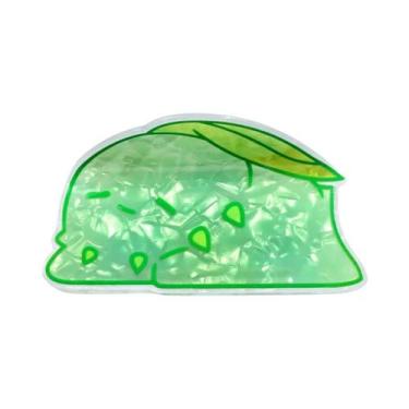 Imagem de Clipe De Cabelo Acrílico 3D Pokémon Bulbasaur Chikorita, Acessórios Cr