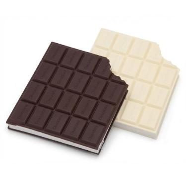 Imagem de Bloco de Notas 80 Folhas Barra de Chocolate com Cheirinho Sortido - Fi
