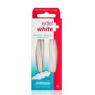 Imagem de Fio Dental Supersoft Floss P/ Implantes c/50 - Edel White