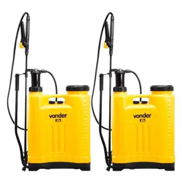 Imagem de 2 Pulverizador Costal Agrícola 20 Litros Manual PC020 Vonder