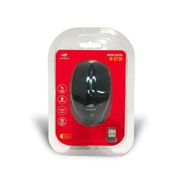 Imagem de Mouse Wireless (s- Fio) C3tech Recarreg Bluetooth M-bt30 - Preto
