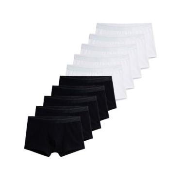 Imagem de Kit com 10 Cuecas Sunga Lupo 480-003 Colorido, Preto, M