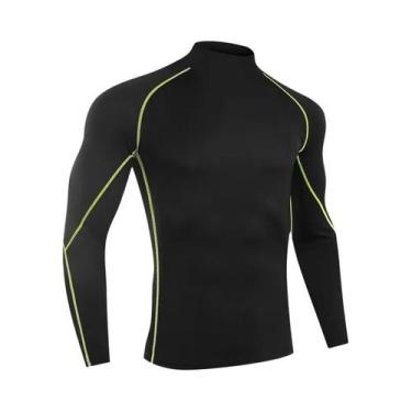 Imagem de Camiseta De Corrida Masculina De Secagem Rápida Com Manga Longa, Compr