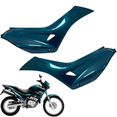 Imagem de Carenagem Tampa Lateral Nx4 Falcon Verde 2001 E 2002