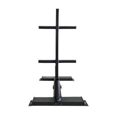 Imagem de Suporte Para Anilhas E Barras Athletic Advanced 240kg 2 Barras Organizador Semiprofissional