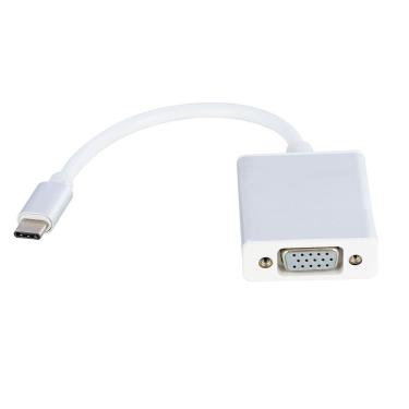 Imagem de Cabo Adaptador Usb-c Para Vga - 1080p - Branco