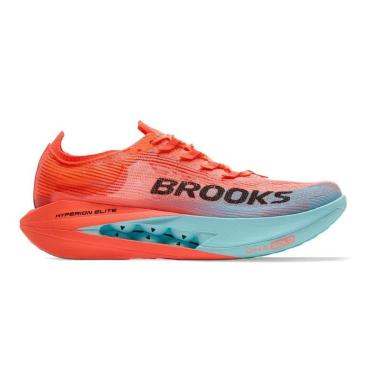 Imagem de Tênis Brooks Hyperion Elite 5 Coral/Azul Unissex-Unissex