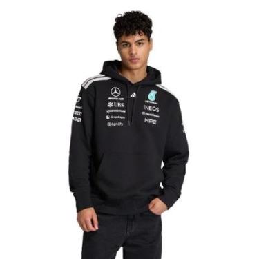 Imagem de Blusa Adidas Capuz Mercedes - Amg Petronas F1 Team Driver Masculina-Masculino