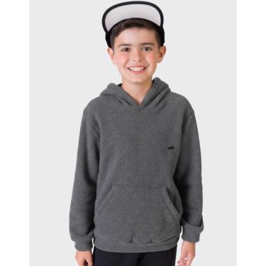 Imagem de Blusão Tweed Marrom Elegante Moda Inverno Frio Novo Dia a Dia Quentinho - Menino 4 a 10 anos-Masculino