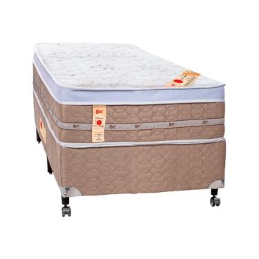 Imagem de Cama Box + Colchão Castor Solteiro Niponpedic 88x188x59cm