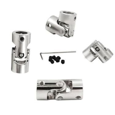 Imagem de Acoplador Universal De Eixo Metálico Para Motor De Barco RC E Carro - 